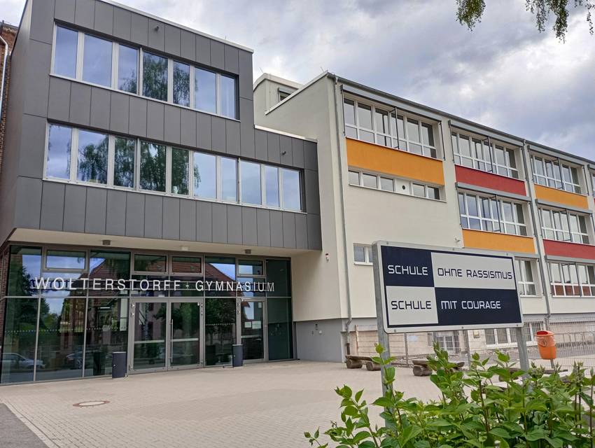 Außenansicht Wolterstorff Gymnasium Ballenstedt Außenansicht Wolterstorff Gymnasium Ballenstedt