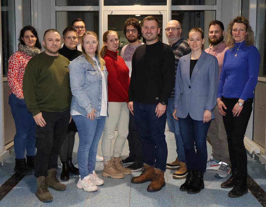 Ein Gruppenfoto der Mitglieder des Kreiselternrates.