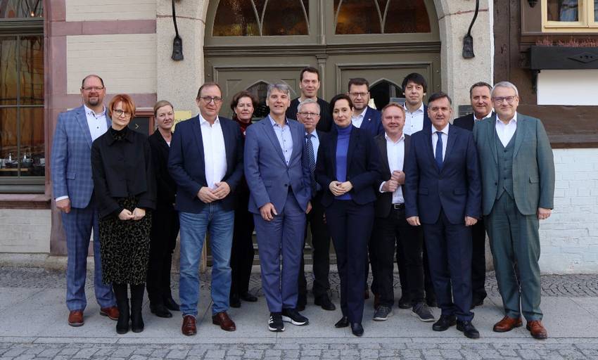 Gruppenfoto der 120. Landräte-Konferenz