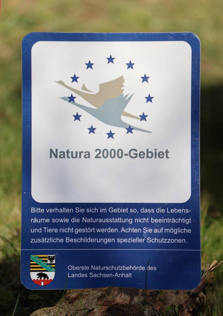 Schild Natura 2000 Schild Natura 2000
