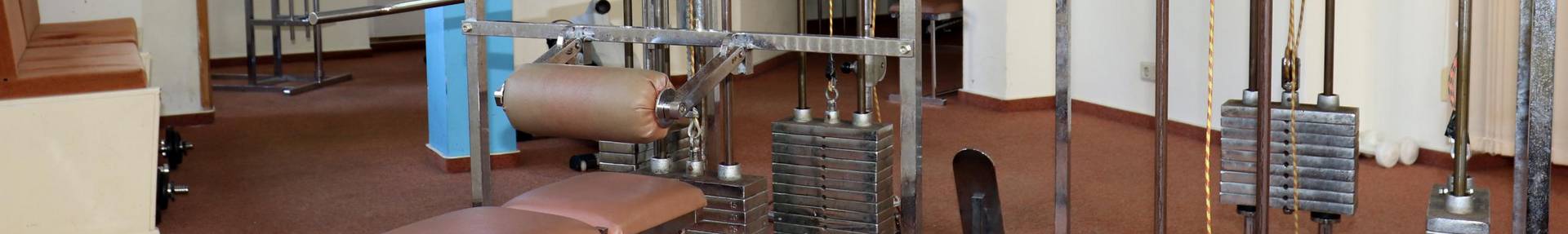 Fitnessraum im Internat Brockenblick