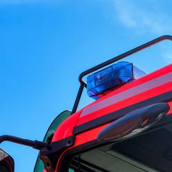 Blaulicht einer Feuerwehr