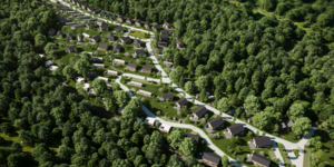 Visualisierung des Ferienresorts von Upland Parcs GmbH © (c) Upland Parcs GmbH IMP VV 01 4K