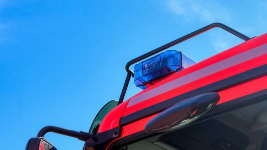 Blaulicht einer Feuerwehr