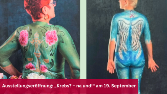 Ausstellung Krebs?-Na Und! © Pressestelle Landkreis Harz