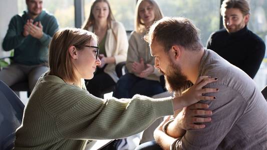 Verzweifelt Traurig Depression Hilfe