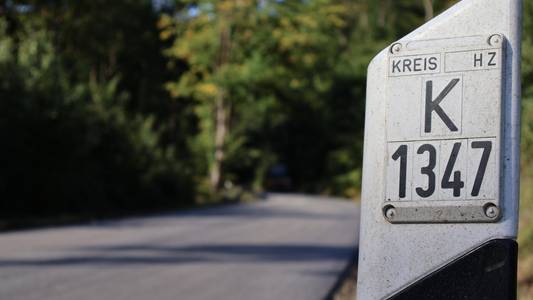 Die Kreisstraße 1347 im Trecktal wird für weitere Sanierungsarbeiten vom 20. Oktober bis 14. November 2025 gesperrt. img 5611