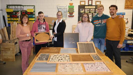 Übergabe des Sensorikpfades