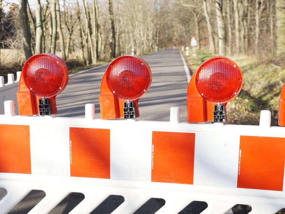 symbolfoto stra ensperrungen